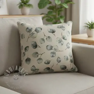 Dekorativna tkanina Linenlook Eucalyptus watercolour branch