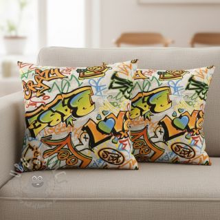 Dekorativna tkanina premium Graffiti street art