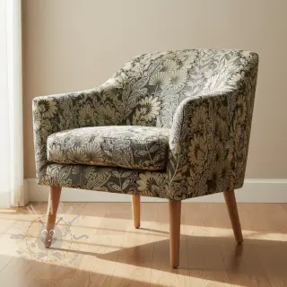 Dekorativna tkanina jacquard Boho leaves