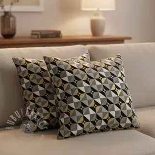 Dekorativna tkanina jacquard Diamond cube luxury