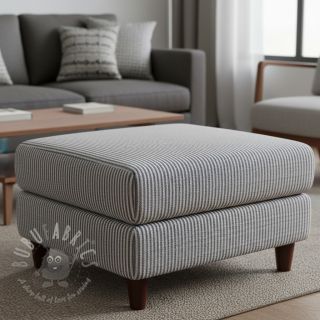 Dekorativna tkanina DOBBY Colored stripe navy blue