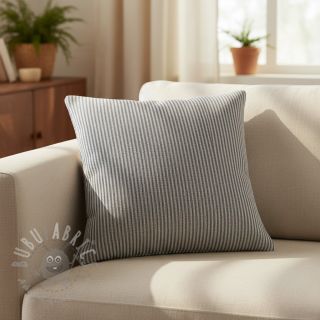 Dekorativna tkanina DOBBY Colored stripe navy blue