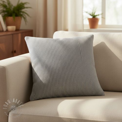 Dekorativna tkanina DOBBY Colored stripe navy blue