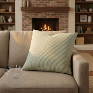 Dekorativna tkanina DOBBY Colored stripe soft green