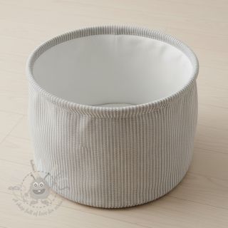 Dekorativna tkanina DOBBY Colored stripe grey