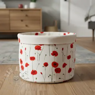 Dekorativna tkanina premium Poppy field