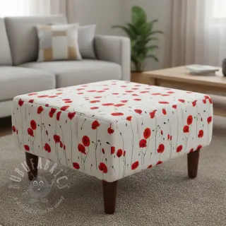 Dekorativna tkanina premium Poppy field