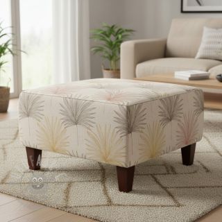 Dekorativna tkanina Luxury palm metallic premium