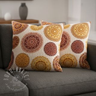 Dekorativna tkanina premium Mandala circle