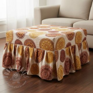 Dekorativna tkanina premium Mandala circle