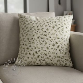 Dekorativna tkanina Linenlook premium Black Olive