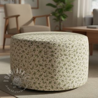 Dekorativna tkanina Linenlook premium Black Olive