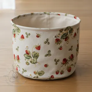 Dekorativna tkanina Linenlook Wild strawberries