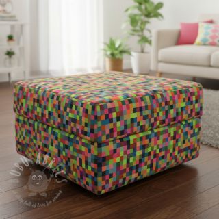 Dekorativna tkanina jacquard Pixels