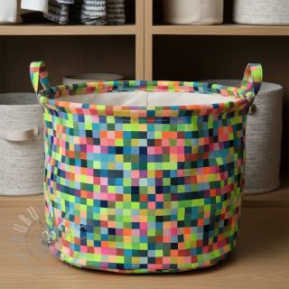 Dekorativna tkanina jacquard Pixels