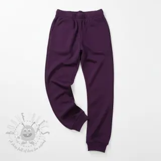 Triko materijal čupav MELANGE bordeaux