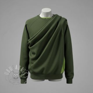 Triko MELANGE bottle green