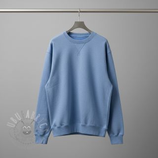 Triko materijal čupav MELANGE light jeans