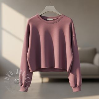 Triko materijal čupav faded blueberry