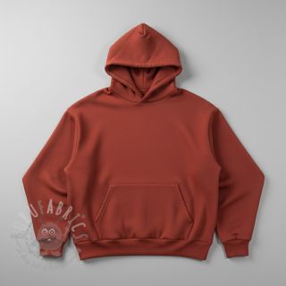 Triko materijal čupav stone red