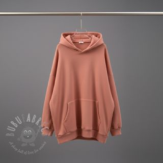 Triko materijal čupav faded coral