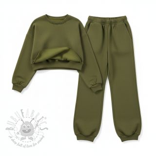 Triko materijal čupav dark army