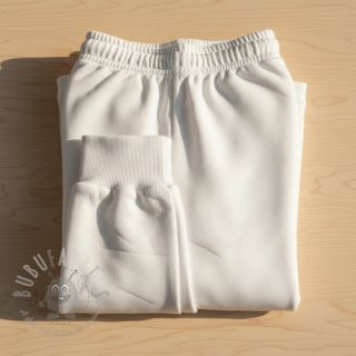 Triko materijal čupav optical white