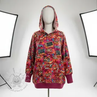 Triko Big eyes design A digital print