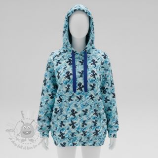 Triko materijal čupav JOGGING Dragons design C digital print