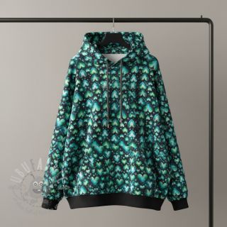 Triko materijal čupav JOGGING Colour me design A digital print