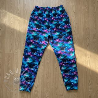 Triko materijal čupav JOGGING In the night design B digital print