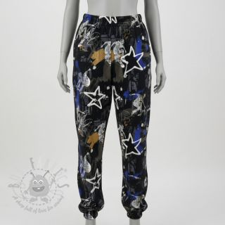 Triko Graffiti black digital print