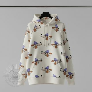 Triko Dogs and hearts off white