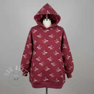 Triko Dogs and hearts red