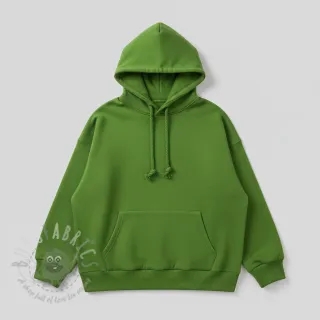Triko materijal čupav JOGGING green