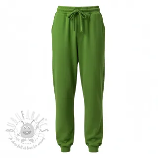 Triko materijal čupav JOGGING green