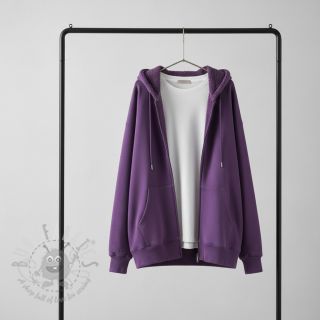 Triko materijal čupav JOGGING purple