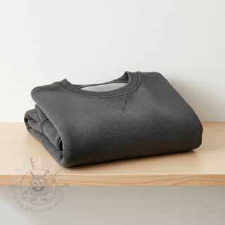 Triko materijal čupav JOGGING grey melange