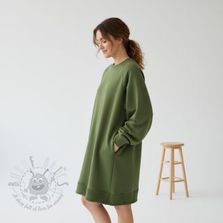 Triko materijal čupav JOGGING forest