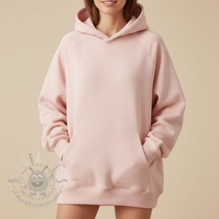 Triko materijal čupav JOGGING soft rose