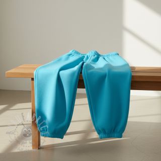 Triko materijal čupav JOGGING turquoise