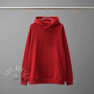 Triko materijal čupav JOGGING red