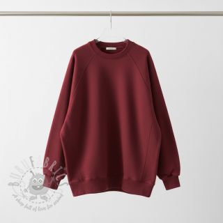 Triko materijal čupav JOGGING berry