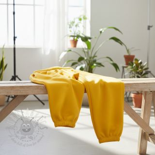 Triko materijal čupav JOGGING yellow