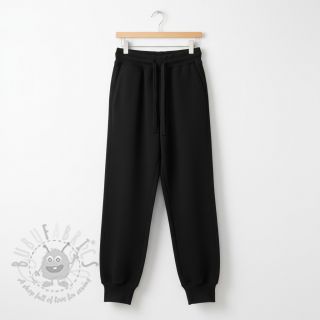 Triko materijal čupav JOGGING black