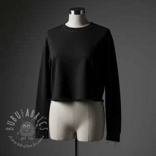 Triko materijal čupav JOGGING black