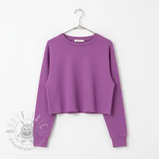 Triko materijal čupav JOGGING light violet