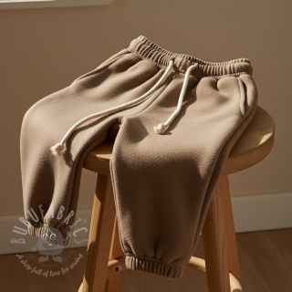 Triko materijal čupav JOGGING sand