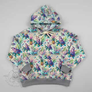 Triko Pretty unicorns design C digital print