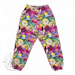 Triko Manga fuchsia digital print